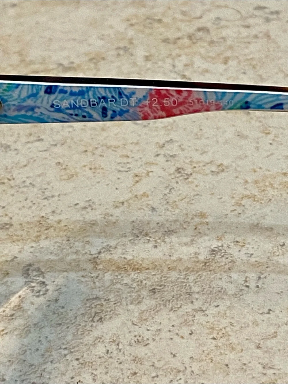 Lilly Pulitzer Sandbar Reading Glasses 2.50 Reader Dark Tortoise